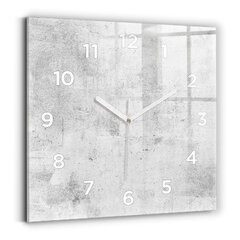 Sieninis laikrodis Betoninė Siena kaina ir informacija | Laikrodžiai | pigu.lt