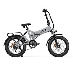 Электровелосипед PVY Z20 Plus, 20", серый, 1000Вт, 16,5Ач цена и информация | Электровелосипеды | pigu.lt