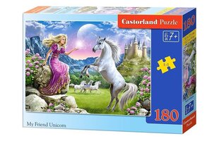 Dėlionė Castorland Mano draugas vienaragis, 180 d. kaina ir informacija | Dėlionės (puzzle) | pigu.lt