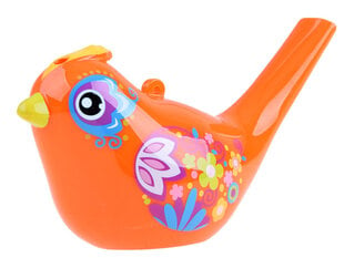 Paukščio formos vandens švilpukas Hola, oranžinis, ZA1483 kaina ir informacija | Lavinamieji žaislai | pigu.lt