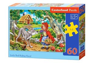 Пазл Castorland Little Red Riding Hood, 60 деталей цена и информация | Пазлы | pigu.lt