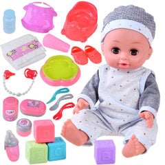 Interaktyvi lėlė - kūdikis su priedais Dora цена и информация | Игрушки для девочек | pigu.lt