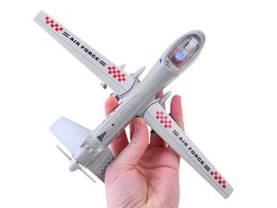 Vaikiškas metalinis dronas Hailijia, baltas цена и информация | Игрушки для мальчиков | pigu.lt