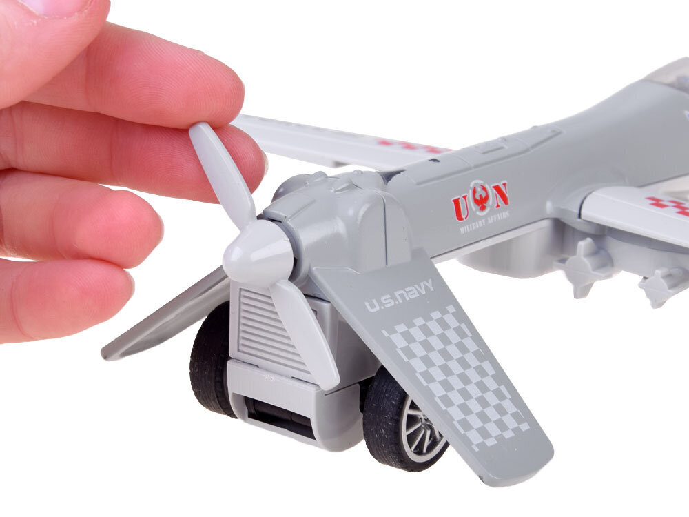 Vaikiškas metalinis dronas Hailijia, baltas цена и информация | Žaislai berniukams | pigu.lt