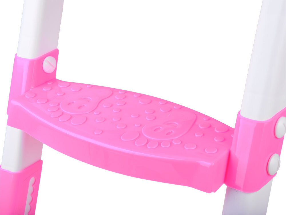 Klozeto stovas - laipteliai, rožinis, ZA4349 kaina ir informacija | Naktipuodžiai | pigu.lt