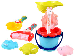 Набор игрушек для песка, 7 шт. цена и информация | Игрушки для песка, воды, пляжа | pigu.lt