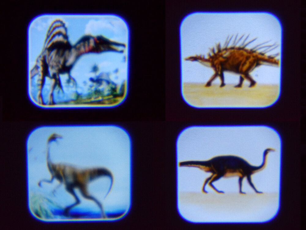 Vaikišskas projektorius su 3 skaidrėmis Dinozaurai, TA0099 цена и информация | Lavinamieji žaislai | pigu.lt