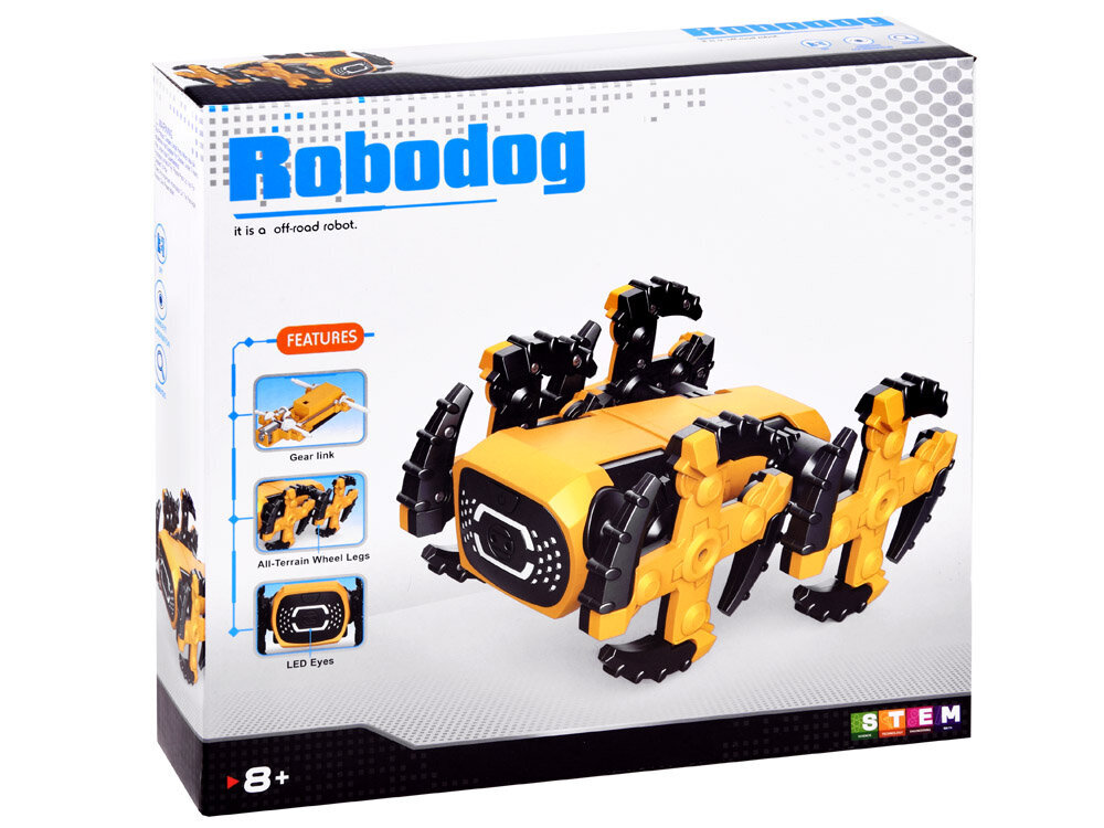 Roboto korpuso modelis Robodog, ZA4374 kaina ir informacija | Lavinamieji žaislai | pigu.lt