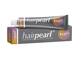 Blakstienų ir antakių dažai Hairpearl, Nr. 1.1 Graphite Grey, 20 ml kaina ir informacija | Antakių dažai, pieštukai | pigu.lt