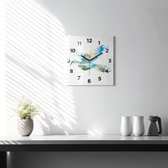 Sieninis laikrodis Paukščių Ir Pavasario Abstrakcija kaina ir informacija | Laikrodžiai | pigu.lt