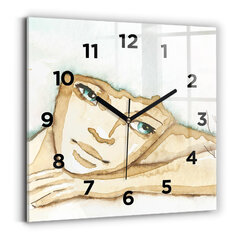 Sieninis laikrodis Moters Portretas kaina ir informacija | Laikrodžiai | pigu.lt