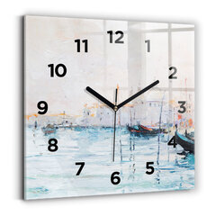 Sieninis laikrodis Jūros Jachtos Aliejaus Vaizdas kaina ir informacija | Laikrodžiai | pigu.lt