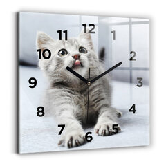 Sieninis laikrodis Katė Ant Sofos kaina ir informacija | Laikrodžiai | pigu.lt