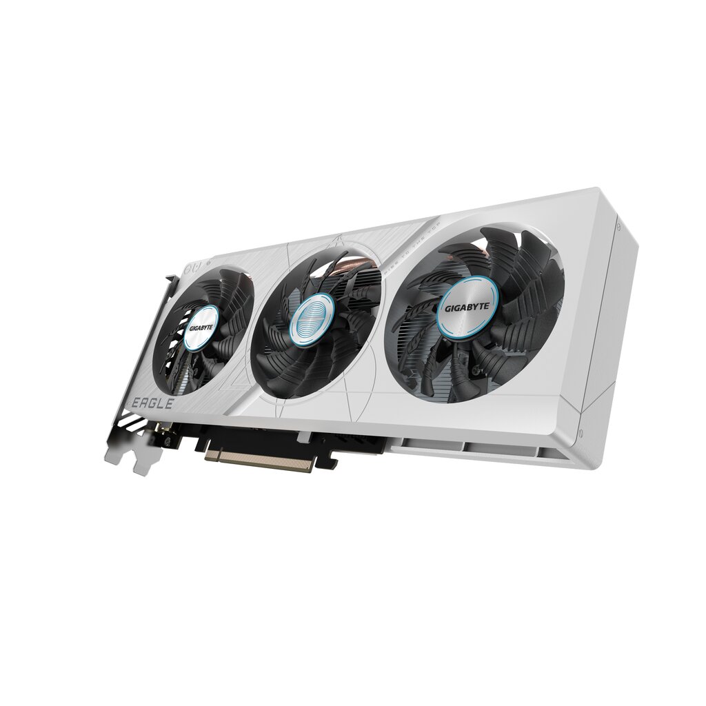 Gigabyte GeForce RTX 4060 Eagle OC Ice (GV-N4060EAGLEOC ICE-8GD) kaina ir informacija | Vaizdo plokštės (GPU) | pigu.lt