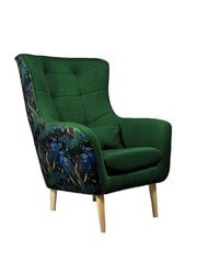 Fotelis Intromit Vaco, žalias цена и информация | Кресла в гостиную | pigu.lt