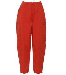 Kelnės moterims Pepe Jeans PL2113848 173, raudonos цена и информация | Женские брюки | pigu.lt
