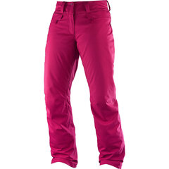Slidinėjimo kelnės moterims Salomon L38245200, rožinės kaina ir informacija | Slidinėjimo apranga moterims | pigu.lt