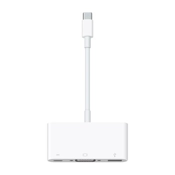 Prekė su pažeidimu.Apple USB-C Digital VGA Multiport Adapter - MJ1L2ZM/A kaina ir informacija | Prekės su pažeidimu | pigu.lt