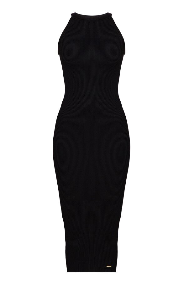 Suknelė moterims Superdry W8010072A 02A, juoda kaina ir informacija | Suknelės | pigu.lt