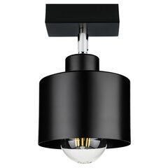 Led-lux потолочный светильник, черный цена и информация | Потолочные светильники | pigu.lt