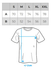 Marškinėliai su užrašu vyrams Ombre OM-TSPT-0167 kaina ir informacija | Vyriški marškinėliai | pigu.lt