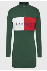Tommy Hilfiger suknelė moterims DW0DW14696 L4M, žalia kaina ir informacija | Suknelės | pigu.lt