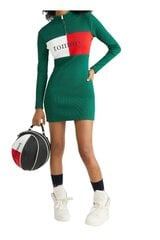 Tommy Hilfiger suknelė moterims DW0DW14696 L4M, žalia цена и информация | Платья | pigu.lt