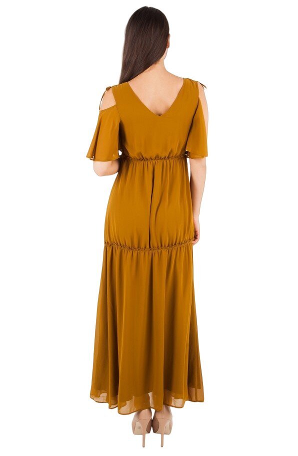 Suknelė moterims Tom Tailor 5055086.00.70, ruda цена и информация | Suknelės | pigu.lt