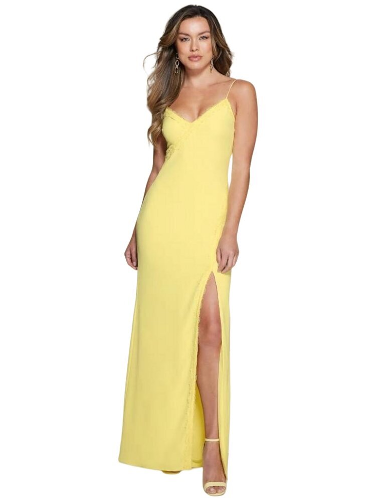 Guess suknelė moterims 02G7729267Z, geltona цена и информация | Suknelės | pigu.lt