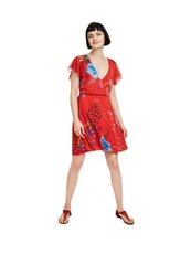 Desigual suknelė moterims 19SWVK97/3061, raudona цена и информация | Платья | pigu.lt