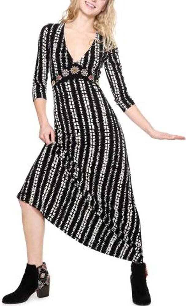 Suknelė moterims Desigual 18WWVK50/2000, juoda kaina ir informacija | Suknelės | pigu.lt