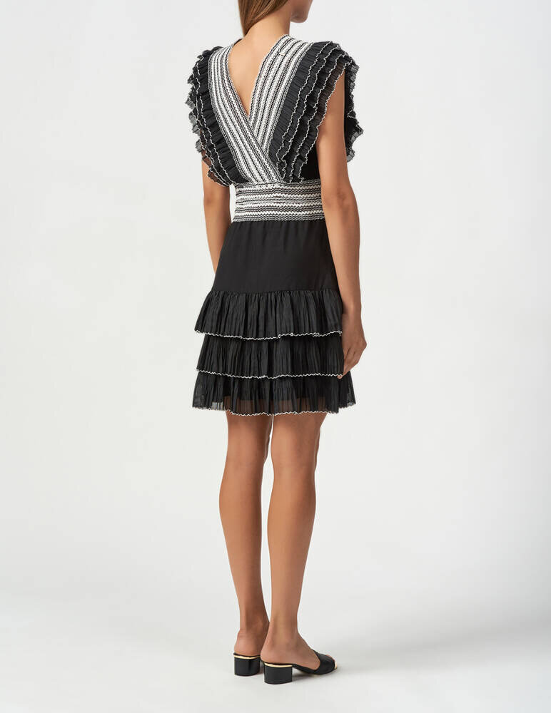 Suknelė moterims Silvian Heach CVP20138VE, juoda kaina ir informacija | Suknelės | pigu.lt
