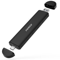 Fideco M207CPS M2 USB-C цена и информация | Чехлы для внешних жестких дисков | pigu.lt