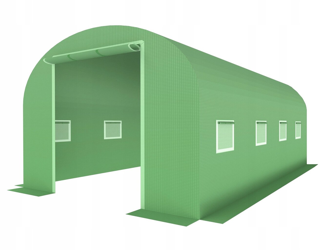 Sodo šiltnamis Fluxar Home 12 m² 400 x 300 cm, žalias цена и информация | Šiltnamiai | pigu.lt