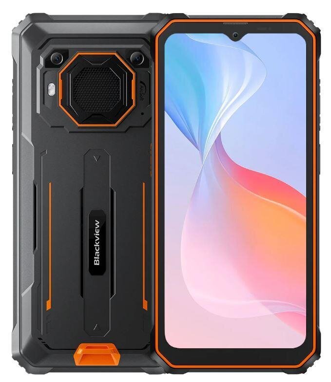 Blackview BV6200 Pro Dual SIM 6/128GB Orange цена и информация | Mobilieji telefonai | pigu.lt