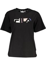 Marškinėliai moterims Fila, juodi kaina ir informacija | Marškinėliai moterims | pigu.lt