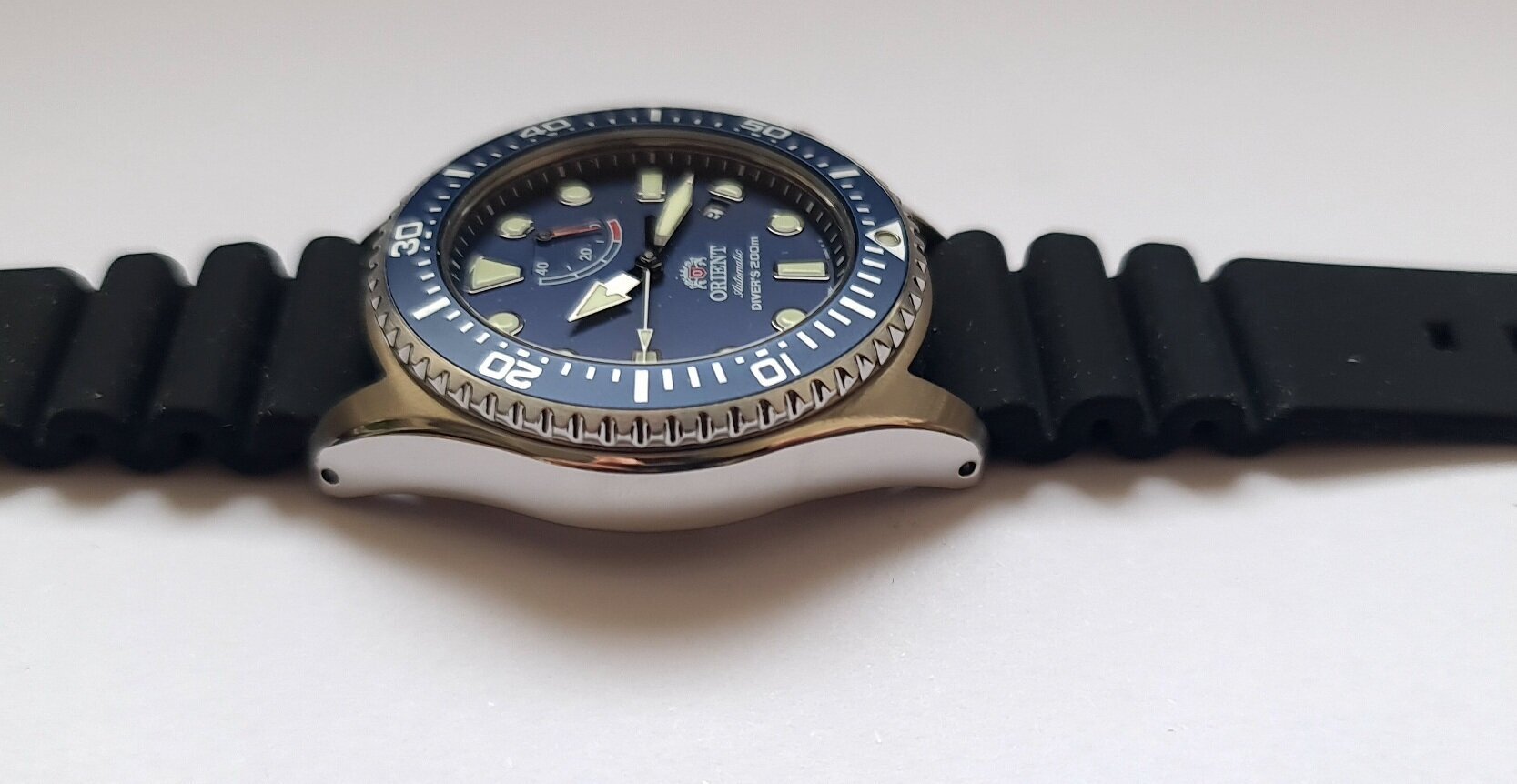 Vyriškas laikrodis Orient Triton Automatic Power Reserve Diver 40N5-UAAO B960138 kaina ir informacija | Vyriški laikrodžiai | pigu.lt