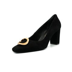Туфли на высоком каблуке женские Rylko, черный цвет цена и информация | Женские туфли | pigu.lt