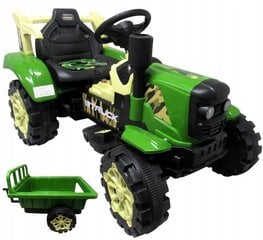 Vienvietis elektrinis traktorius vaikams C-2 R-Sport, žalias kaina ir informacija | Elektromobiliai vaikams | pigu.lt