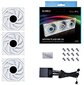 Lian Li Uni TL LCD Series Fan 3-Pack LULI-072 kaina ir informacija | Kompiuterių ventiliatoriai | pigu.lt