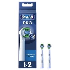 Oral-B EB20-2 Precision Clean Pro kaina ir informacija | Elektrinių dantų šepetėlių antgaliai | pigu.lt