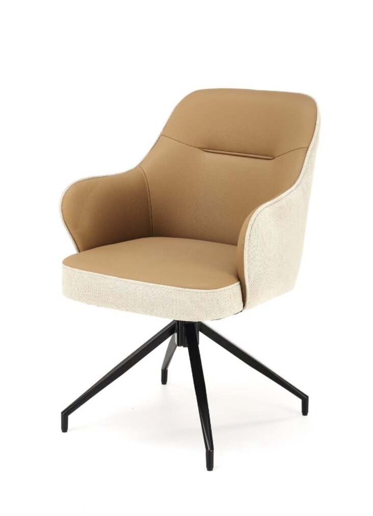 Kėdė Halmar K527, smėlio spalvos kaina ir informacija | Virtuvės ir valgomojo kėdės | pigu.lt