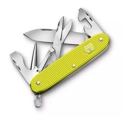 Daugiafunkciniai įrankiai Victorinox Pioneer, geltoni цена и информация | Туристические ножи, многофункциональные приборы | pigu.lt