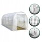 Sodo šiltnamis Kontrast 10 m² 400 x 250 cm, baltas цена и информация | Šiltnamiai | pigu.lt