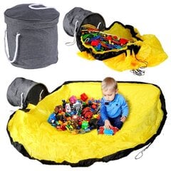 Žaislų krepšys su žaidimų kilimėliu Vilde, 30x29 cm kaina ir informacija | Žaislai kūdikiams | pigu.lt