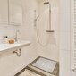 Neslystantis dušo kilimėlis, 51x51 cm kaina ir informacija | Vonios kambario aksesuarai | pigu.lt