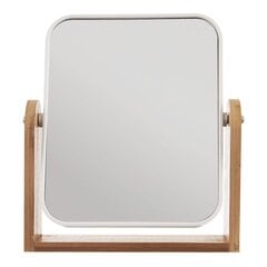 Dvigubas kosmetinis veidrodis, 18x20 cm kaina ir informacija | Kosmetinės, veidrodėliai | pigu.lt