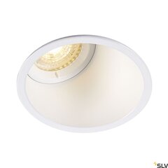 SLV встраиваемый LED светильник Horn цена и информация | Монтируемые светильники, светодиодные панели | pigu.lt