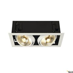 SLV įmontuojamas šviestuvas Kadux 2 kaina ir informacija | Įmontuojami šviestuvai, LED panelės | pigu.lt