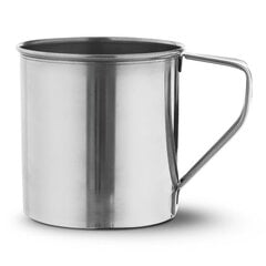 Nerūdijančio plieno puodelis, 300 ml kaina ir informacija | Taurės, puodeliai, ąsočiai | pigu.lt